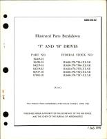 Illustrated Parts Breakdown for T and H Drive