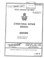 Structural Repair Manual for Harvard
