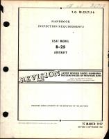Handbook of Inspection Requirements for USAF Model B-25 Aircraft