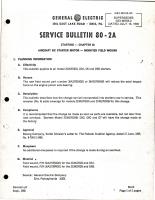 Aircraft DC Starter Motor - Modified Field Wound