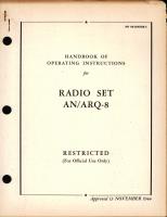 Operating Instructions for Radio Set AN, ARQ-8