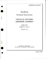 Overhaul Instructions for Vertical Dynamic Absorber Assembly - Part A02S7124-7, A02S7124-9
