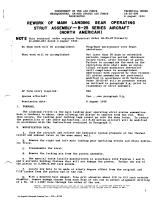 Rework of Main Landing Gear Operating Strut Assembly - B-25 Series Aircraft (North American)