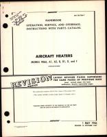 Operation, Service, and Overhaul Instructions with Parts Catalog for Aircraft Heaters Model 906