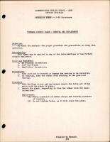 P-38 Structures - Forward Cockpit Glass - Removal & Replacement,