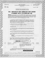 Inspection of Main Landing Gear Strut Scissors Attachment Bolts for P-39 Series and P-400