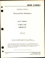 Illustrated Parts Breakdown for T-28B and T-28C Aircraft