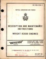 Description and Maintenance Instructions for Wright R-2600 Engines
