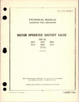 Illustrated Parts Breakdown for Motor Operated Shutoff Valve