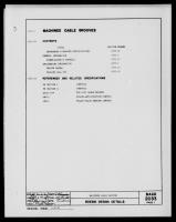 Machined Cable Grooves
