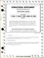 Operational Supplement to Structural Repair for T-28A, T-28B, T-28C  and AT-28D Aircraft