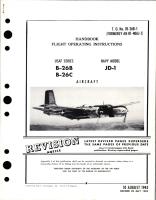 Flight Operating Instructions for B-26B, B-26C, and JD-1