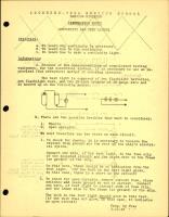 Continuity & Test Lights