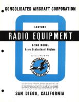 Radio Equipment Information for the Model B-24D 