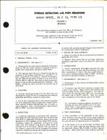 Overhaul Instructions with Parts Breakdown for Main Wheel 56 x 16, Type VII