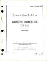 Illustrated Parts Breakdown for Electronic Control Box - CYLZ 4807-1 and CYLZ 4807-2