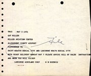 Technical Information for Serial Number 3755