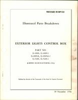 Illustrated Parts Breakdown for Exterior Lights Control Box 