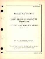 Illustrated Parts Breakdown for Cabin Pressure Regulator Assemblies Part No. 36700, 36790, & 567145 