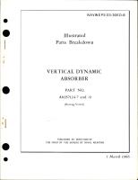 Illustrated Parts Breakdown for Vertical Dynamic Absorber - Part A02S7124-7 and A02S7124-9