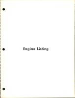 Engine Specifications Listing 