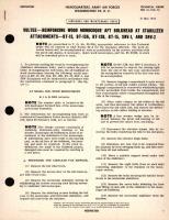 Vultee - Reinforcing Wood Monocoque AFT Bulkhead at Stabilizer Attachments - BT-13, BT-13A, BT-13B, BT-15, SNV-1 and SNV-2