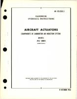 Overhaul Instructions for Aircraft Actuators - Model JYLC Series 