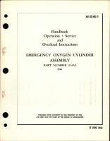 Operation, Service, and Overhaul Instructions for Emergency Oxygen Cylinder Assembly - Part 214A2 