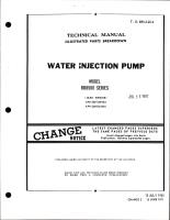 Illustrated Parts Breakdown for Water Injection Pump - Model RD8500 Series 