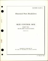 Illustrated Parts Breakdown for Skid Control Box - Part 4833B