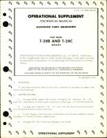 Operational Supplement to Illustrated Parts Breakdown for T-28B and T-28C Aircraft