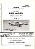 Flight Operating Instructions for F-80B, F-80C, and TV-1