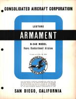 Armament Lecture, B-24D Model - Familiarization Manual