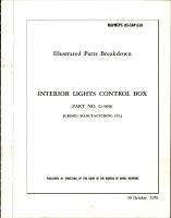 Illustrated Parts Breakdown for Interior Light Control Box - Part G-5090