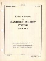 Parts Catalog for Manifold Exhaust Systems