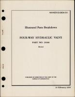 Illustrated Parts Breakdown for Four-Way Hydraulic Valve - Part 25000