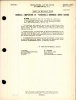 Inspection of Turnbuckle Barrels - AN155 Series