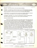 Low Pitch Stop Lever and Wedge Rework