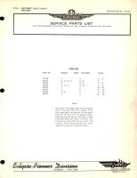 Eclipse-Pioneer Service Parts List for Instrument Parts Catalog Inverters