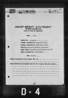 Group Weight Statement for Model L-2A