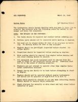 P-38 L-V Service School Safety Rules