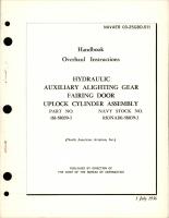 Overhaul Instructions for Hydraulic Auxiliary Alighting Gear Fairing Door Uplock Cylinder Assembly - Part 181-58039-3