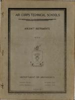 Air Corps Technical Schools - Aircraft Instruments