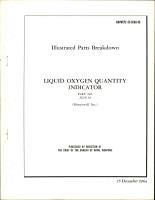 Illustrated Parts Breakdown for Liquid Oxygen Quantity Indicator - Part JG181A6