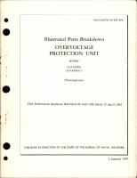 Illustrated Parts Breakdown for Overvoltage Protection Unit - Model A35A8966 and A35A8966-2 