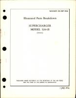Illustrated Parts Breakdown for Supercharger - Model S20-1B