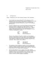 Modification of PT-13E9 Carburetor Setting of Dry Installation