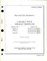 Variable Pitch Propeller - Model 54H60-73, 54H60-75, 54H60-85, and 54H60-89