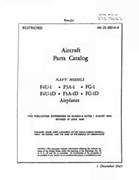 Parts Catalog for F4U-1, F3A-1, FG-1, F4U-1D, F3A-1D, and FG-1D