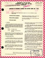 Addition of Stiffening Channel for Battery Sump Jar For T-28A